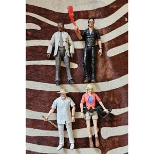 Jurassic Park World Amber Lot, Dr Sattler, Ian Malcolm, Ray Arnold, John Hammond